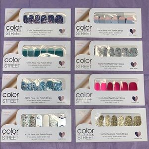 Color Street Various Colors Nail Polish Strips
